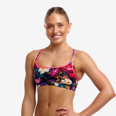 Bed Of Roses Ladies Sports Top