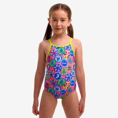 Zesty Besty Toddler Girl's Printed One Piece