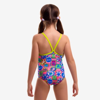 Zesty Besty Toddler Girl's Printed One Piece