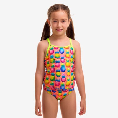 Pinky Piney Toddler Girl's Swim Steady Tankini & Brief