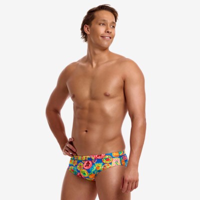 Five Serves Men's Seamed Brief