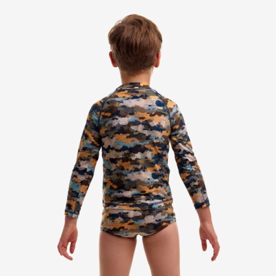 Bilko Baby Toddler Boy's Zippy Rash Vest