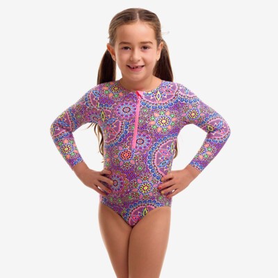 Love Lacy Toddler Girl's Sun Cover One Piece