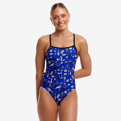Scratchy Ladies Single Strap One Piece