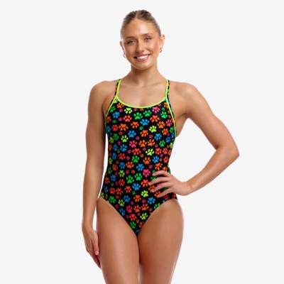 Pawsome Ladies Diamond Back One Piece