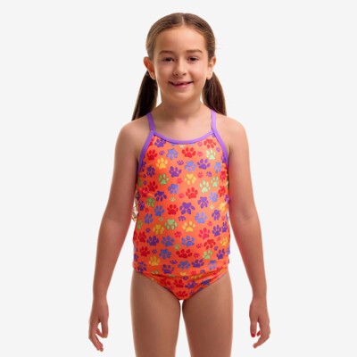 Paw Paw Toddler Girl's Swim Steady Tankini & Brief