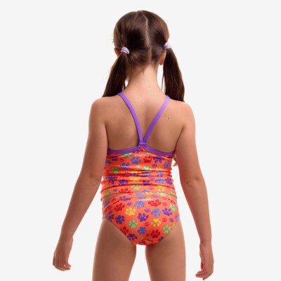 Paw Paw Toddler Girl's Swim Steady Tankini & Brief