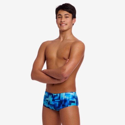 You Blued Boy's Sidewinder Trunks