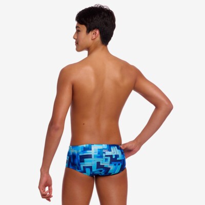 You Blued Boy's Sidewinder Trunks