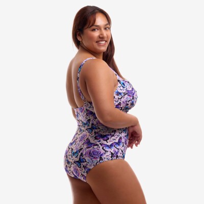 Wings To Fly Ladies Ruched One Piece