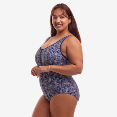 Stickler Ladies Zip Front One Piece