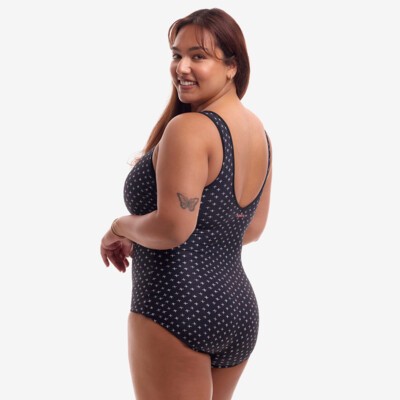 Be Positive Ladies Zip Front One Piece