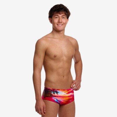 Touch Of Paradise Boy's Sidewinder Trunks