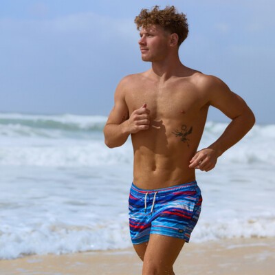 Lost Lines Men's Shorty Shorts Short