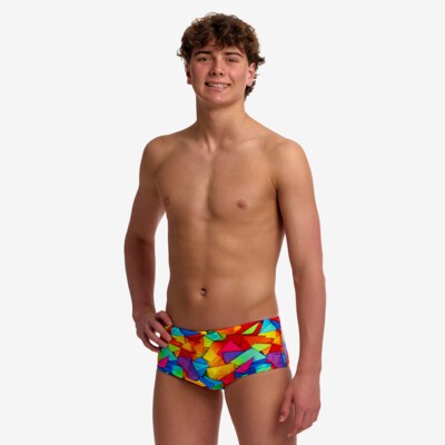Try the Lot Boy's Sidewinder Trunks