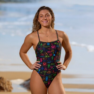 Doodles Ladies Strapped In One Piece