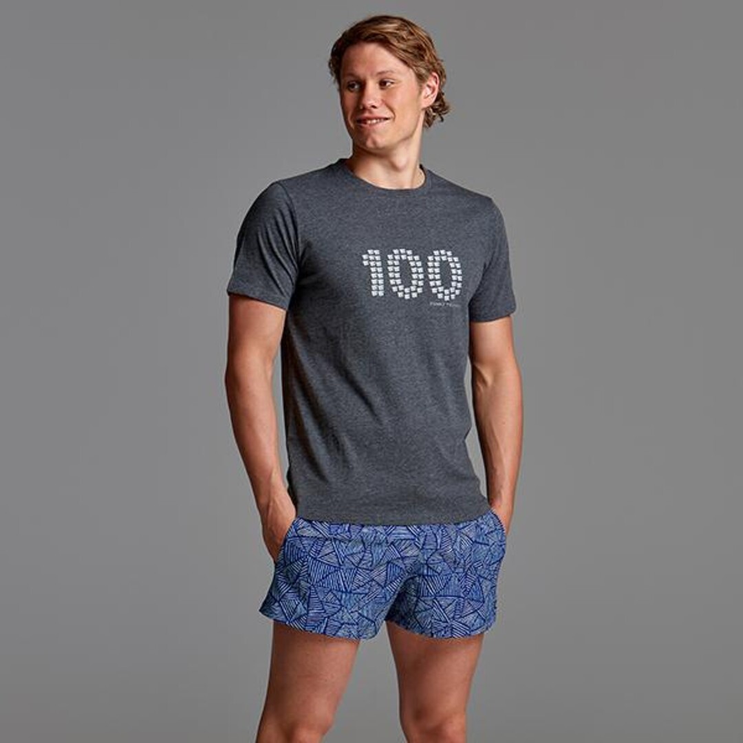 Funky Trunks Crew Neck T-Shirt 100 Fly | Mens Activewear