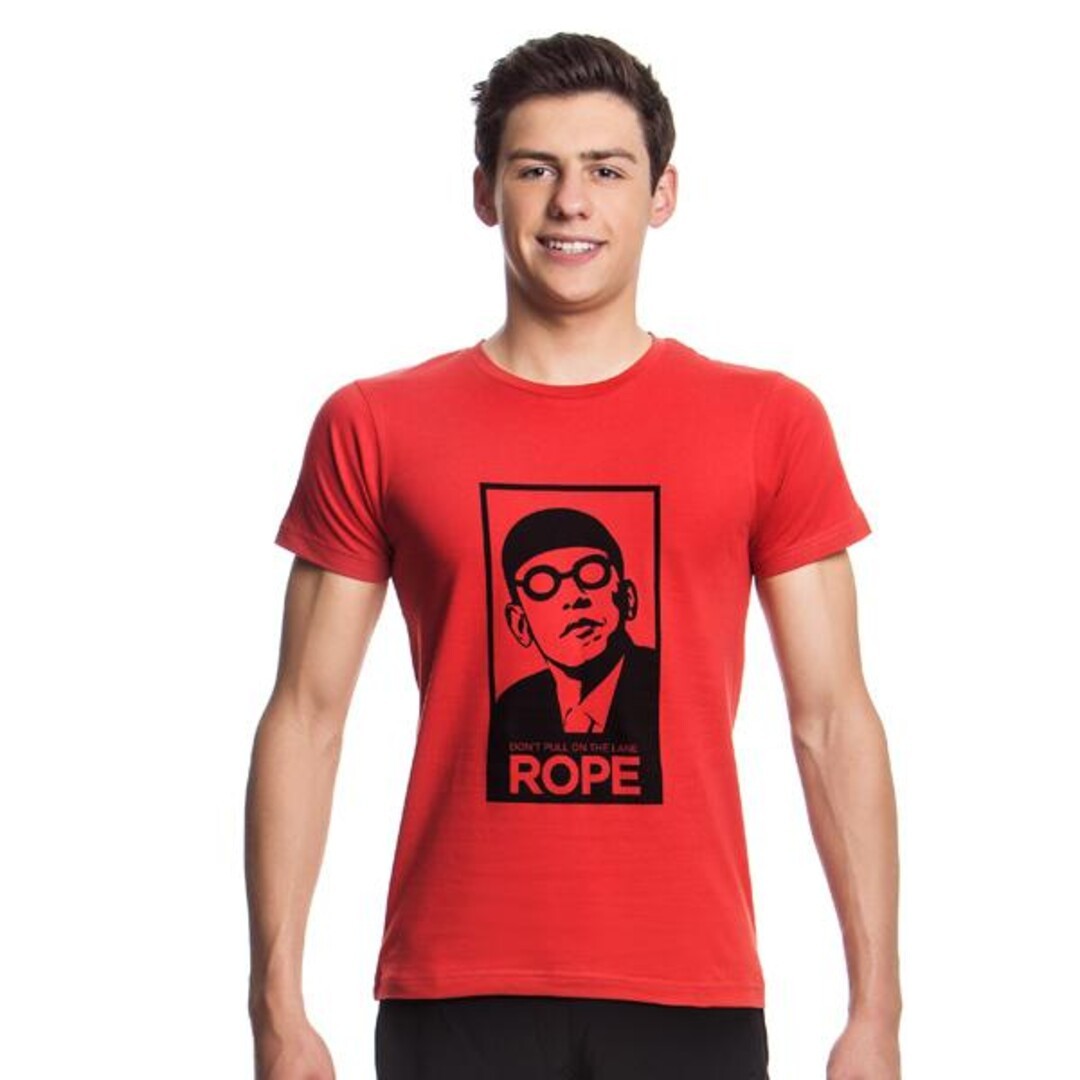 Pull The Rope - Red Boy's Crew Neck T-Shirt