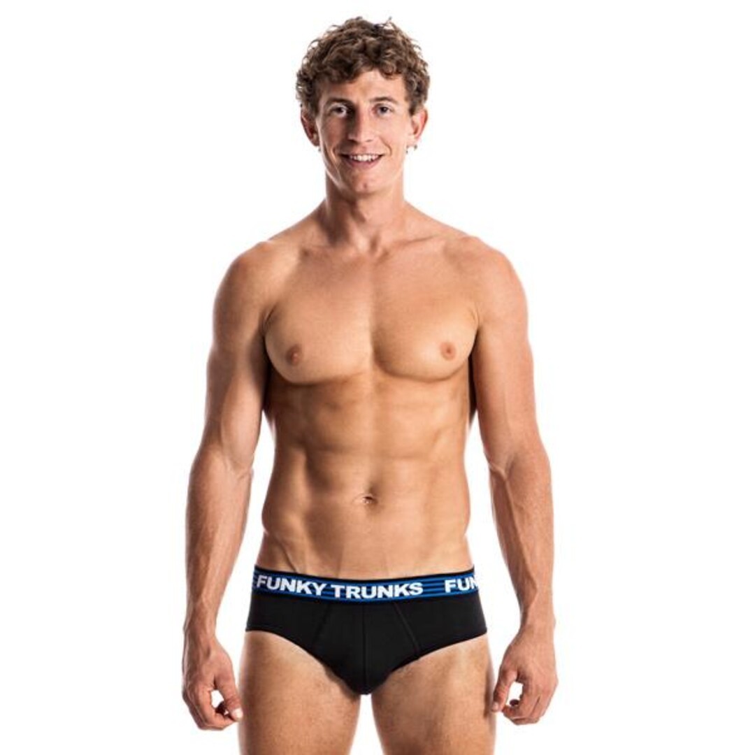 Still Black Men's Underwear Briefs