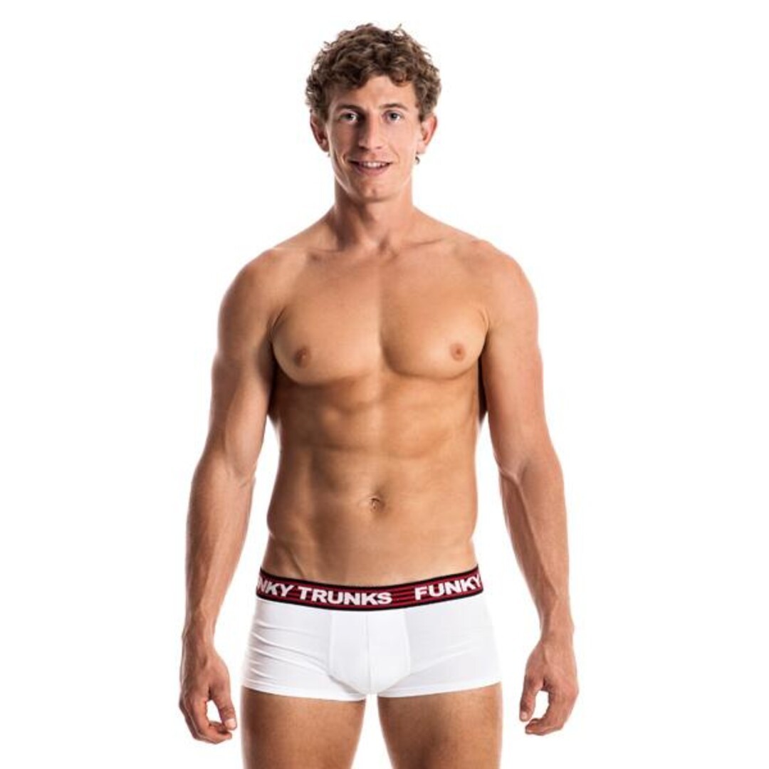 Still White Men's Underwear Trunks