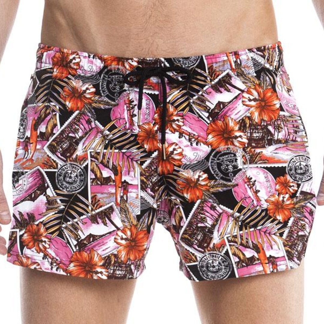 Funky Trunks Shorty Shorts Beach Short Tropical Nights Mens Beachwear