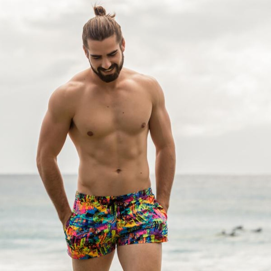 swimming top and shorts