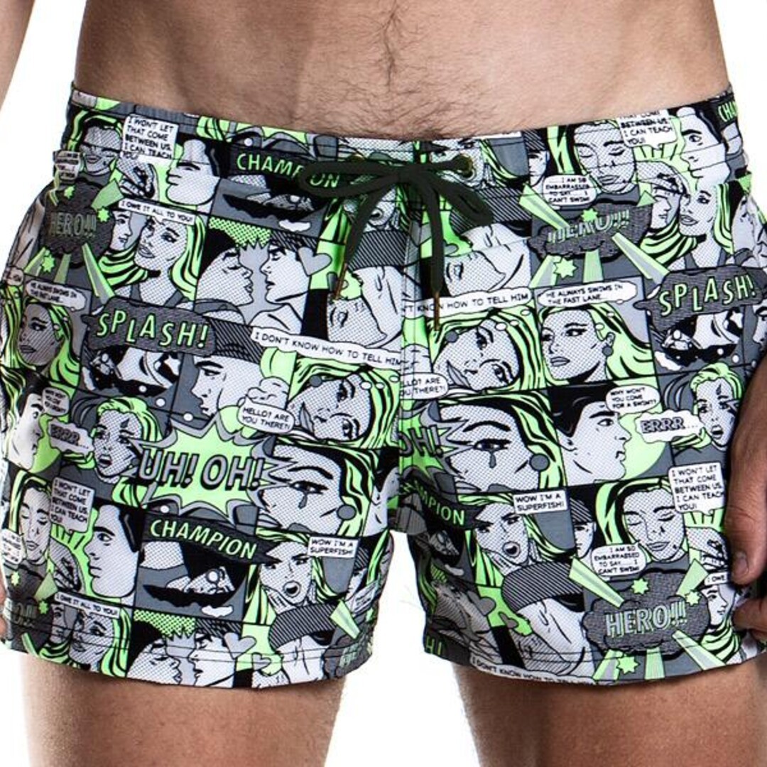 Swim Hero Men's Shorty Shorts Short