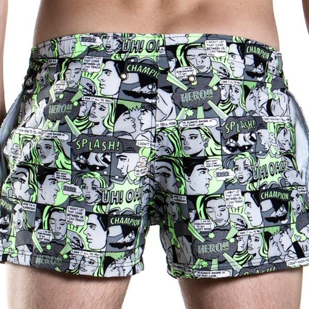 Funky Trunks Shorty Shorts Beach Short Swim Hero Mens Beachwear