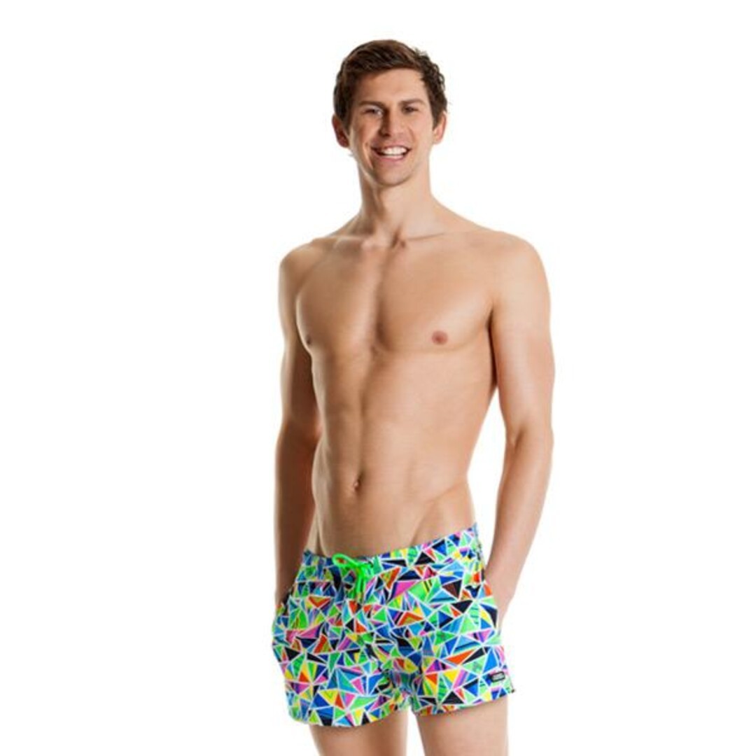 Crazy mens swim on sale trunks