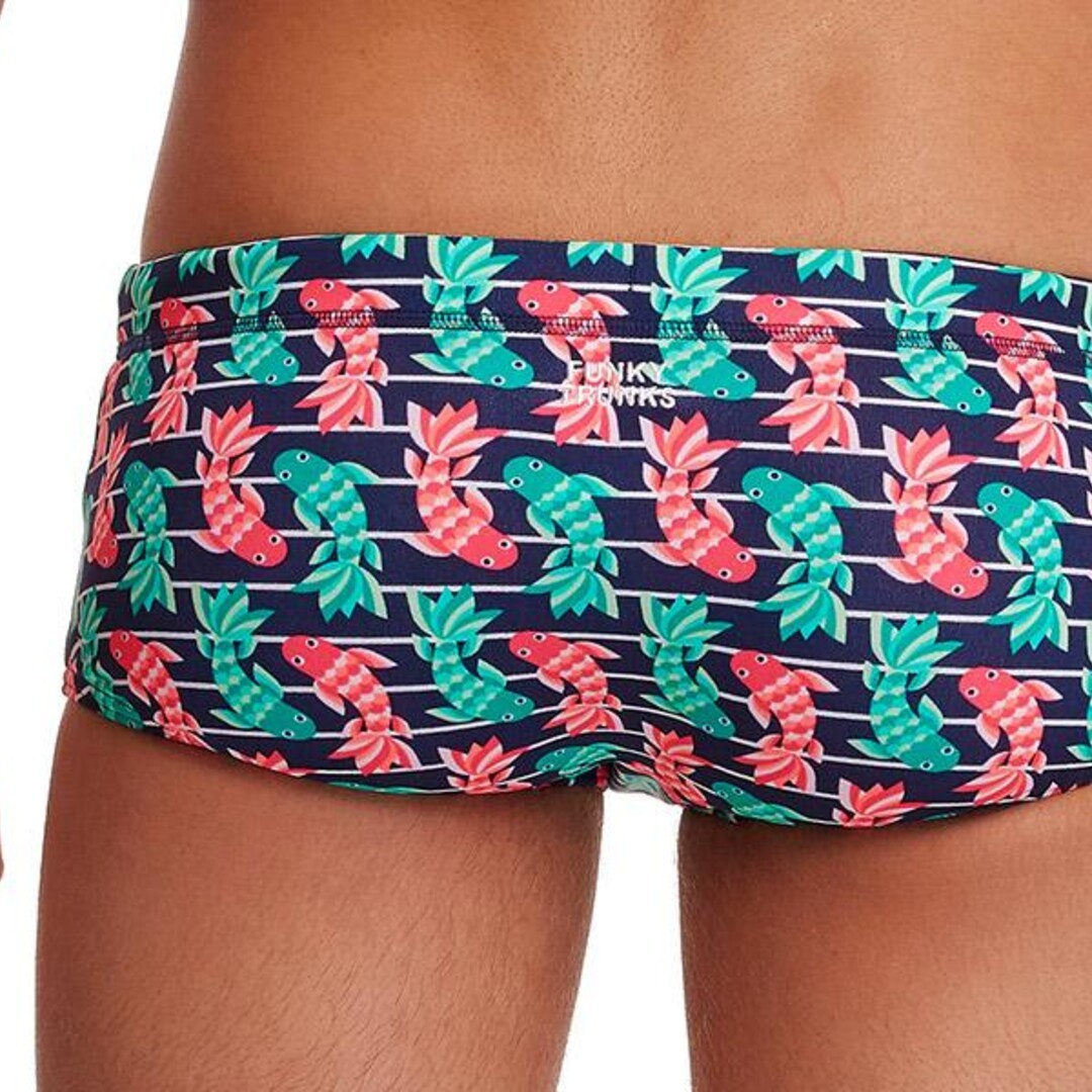 Fish swim trunks shop