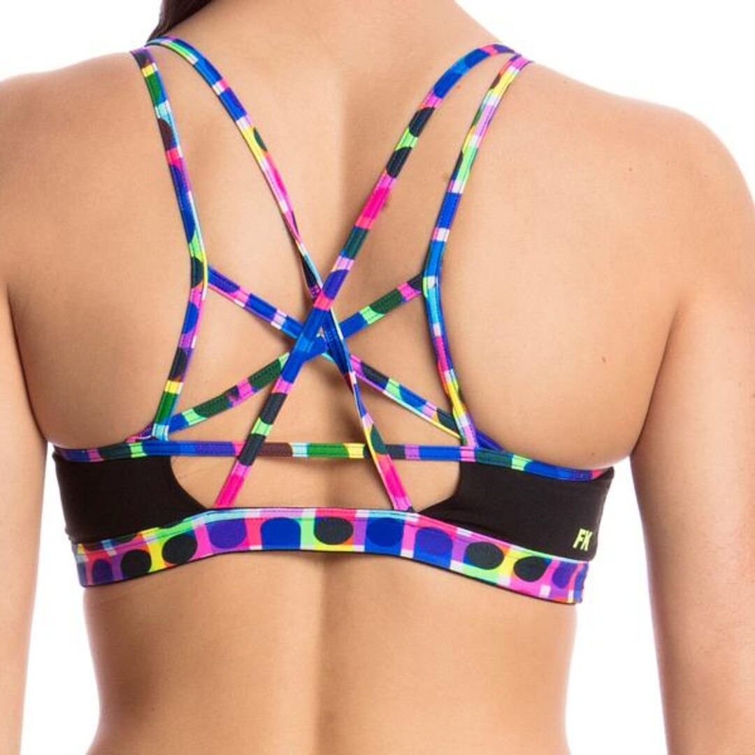 Inked Ladies Strap In Sports Top