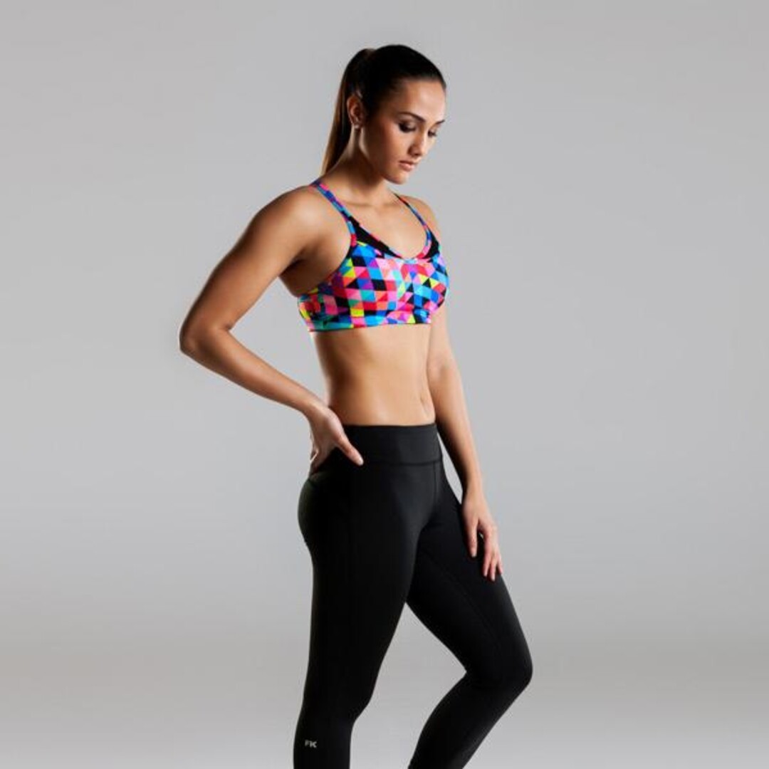 Black Ladies Electric Runner Tight