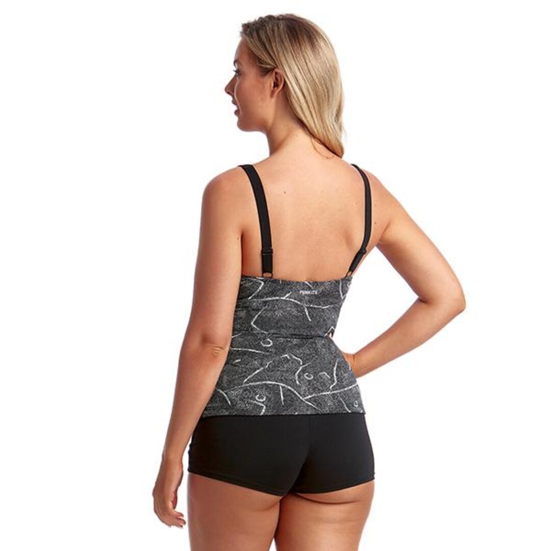 Crack Up Ladies Ruched Tankini