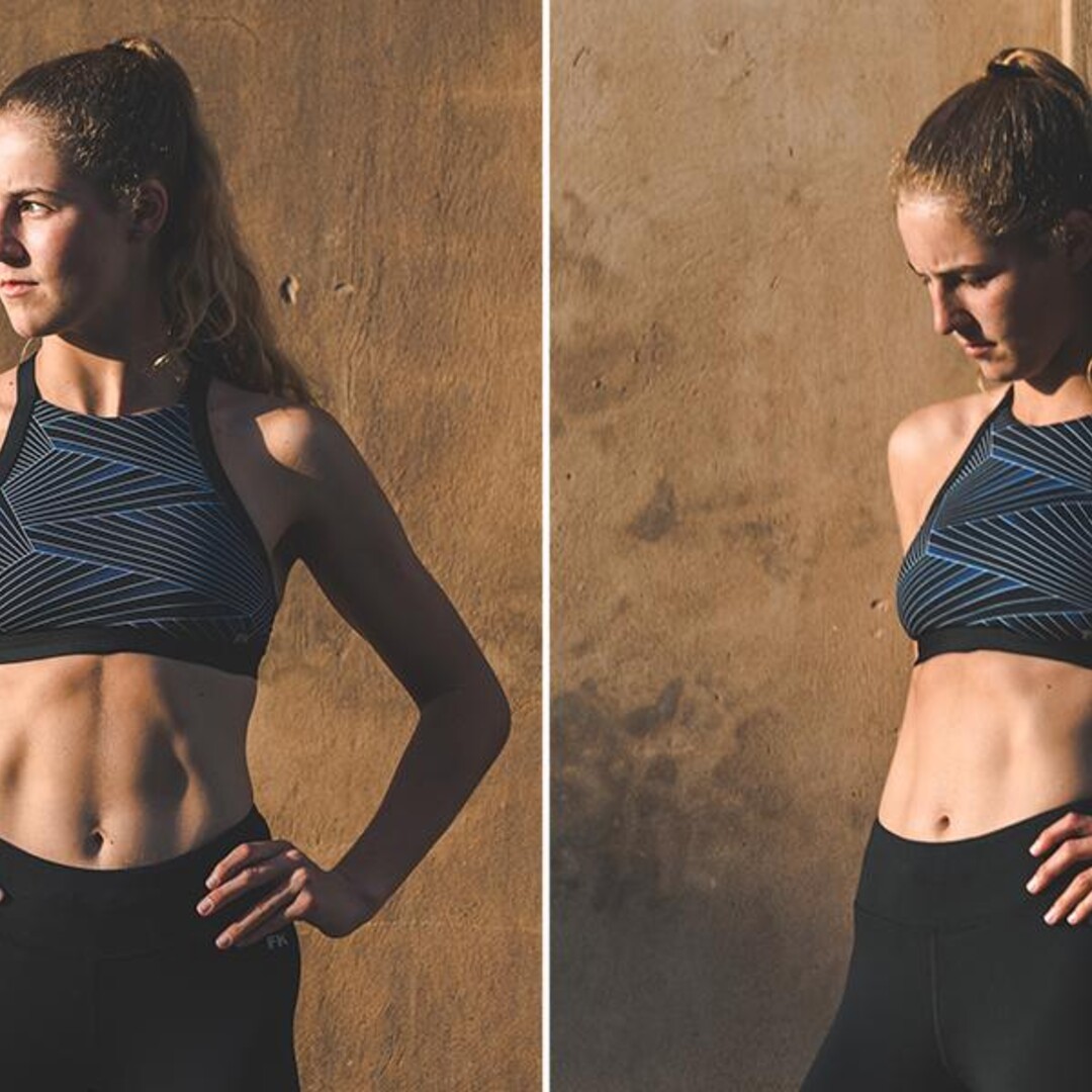 Dream Weaver Ladies High Neck Crop Top