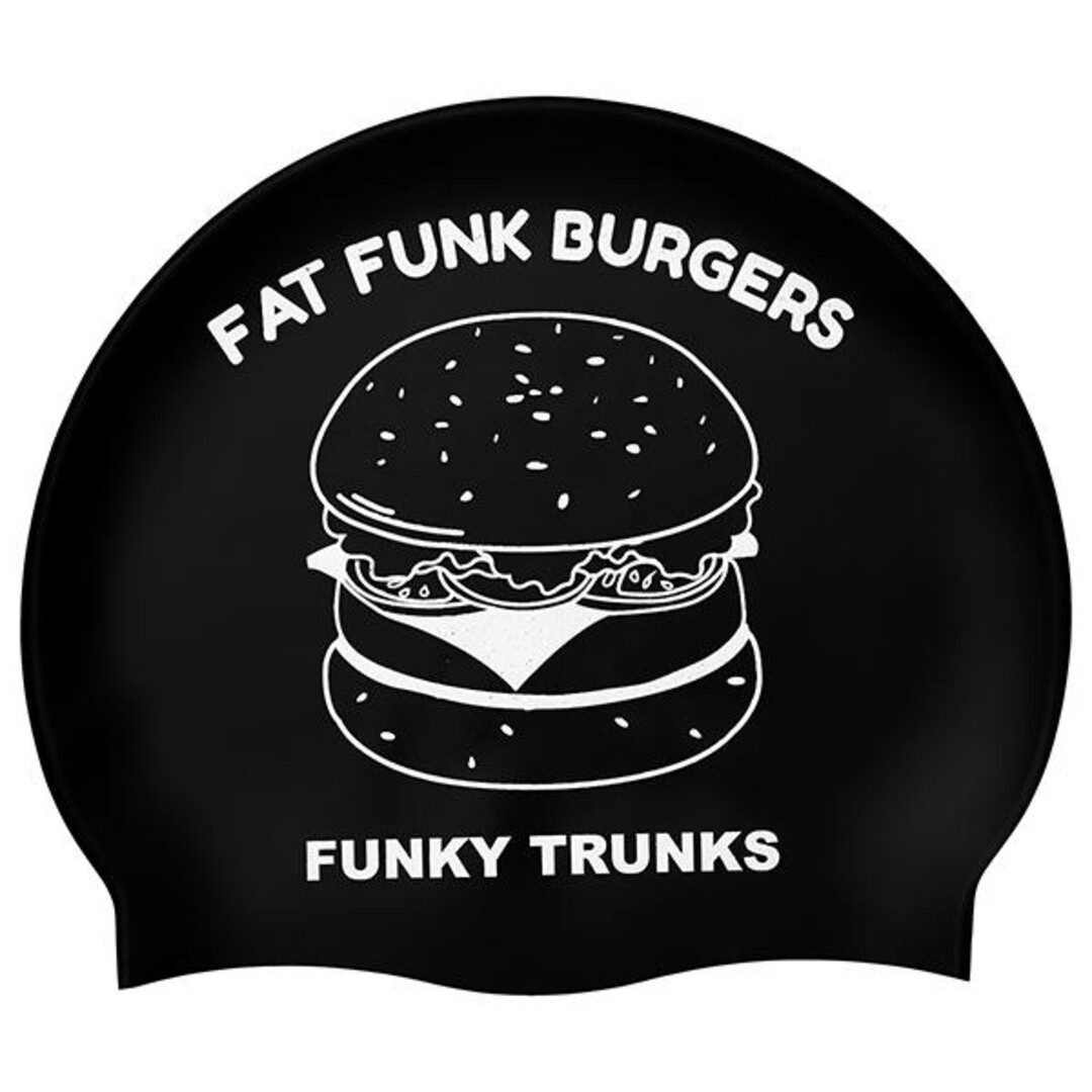 Funky Trunks Silicone Swimming Cap Fat Funk Swim Training Gear