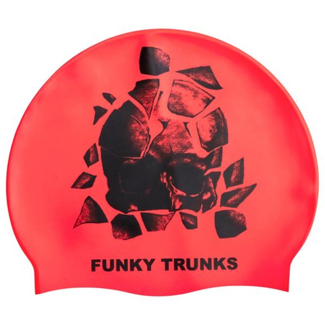 Bone Head  Silicone Swimming Cap