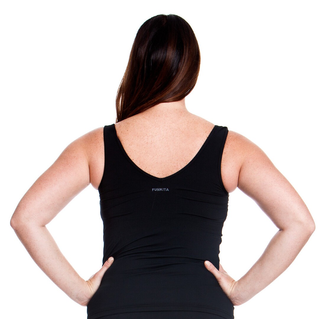 Zip tankini top outlet