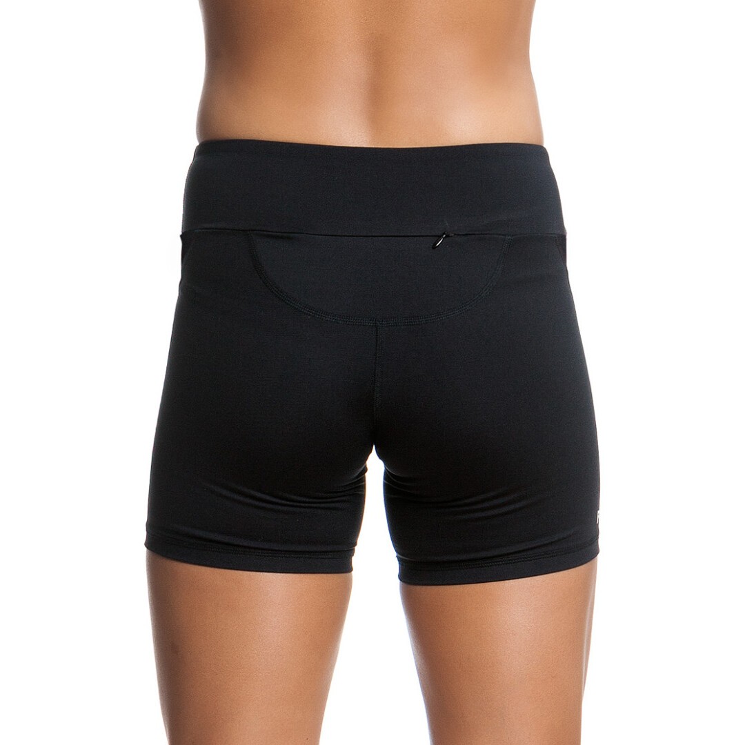 Funkita Fit Gym Short Black Ladies Activewear