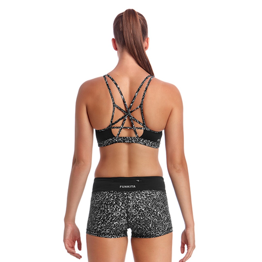 Swept Away Ladies Strap In Sports Top