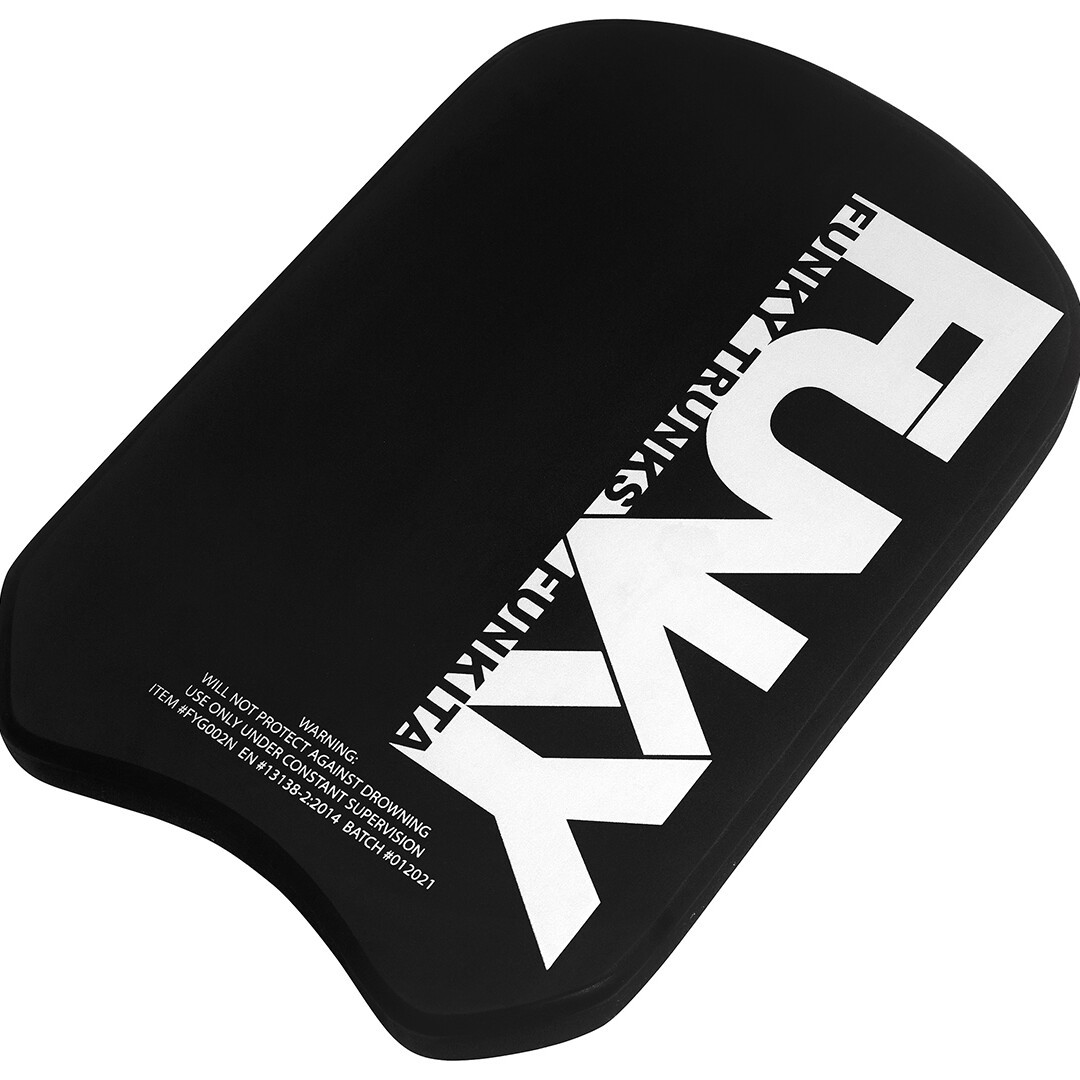 Funky Training Kickboard Still Black Swim Training Gear