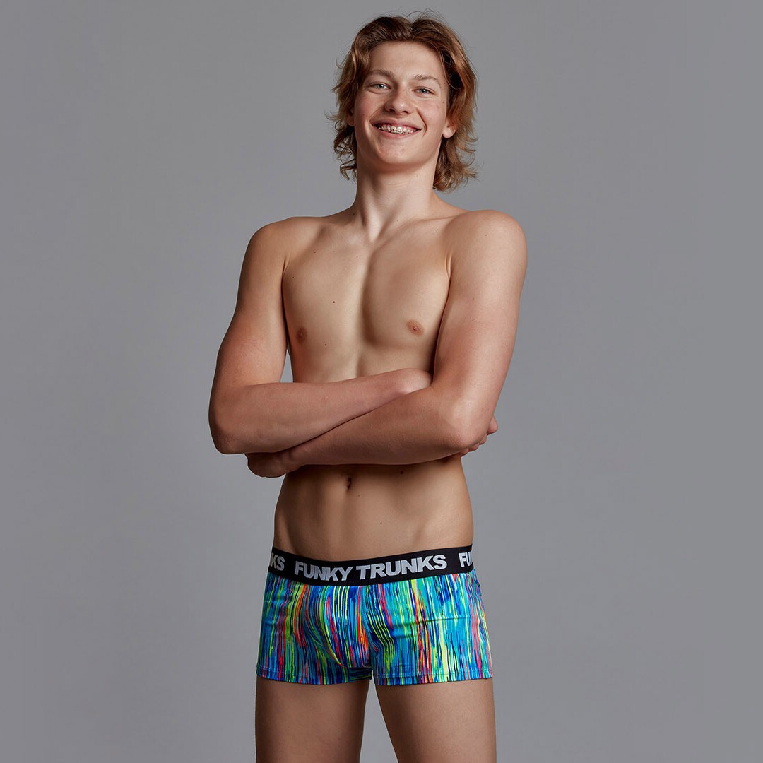 Dripping Paint Boy's Underwear Trunks