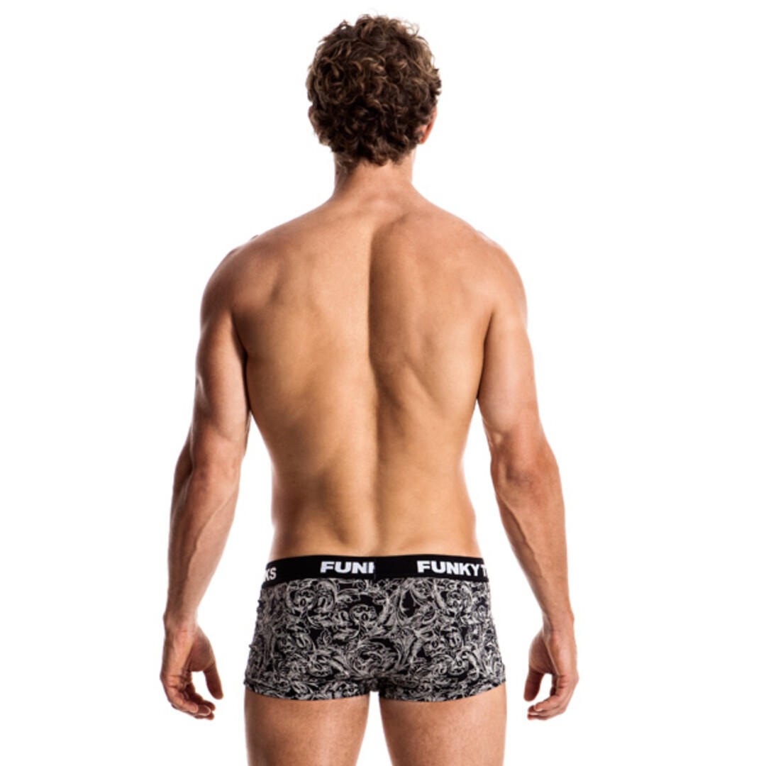Funky Trunks Underwear Cotton Trunks Midnight Dragon Mens Underwear