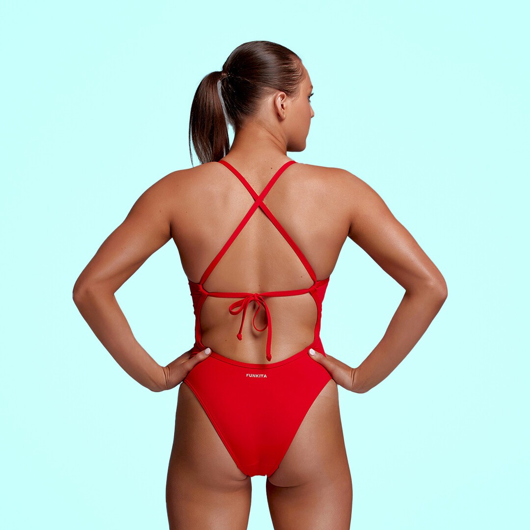 Fire Ladies Tie Me Tight One Piece