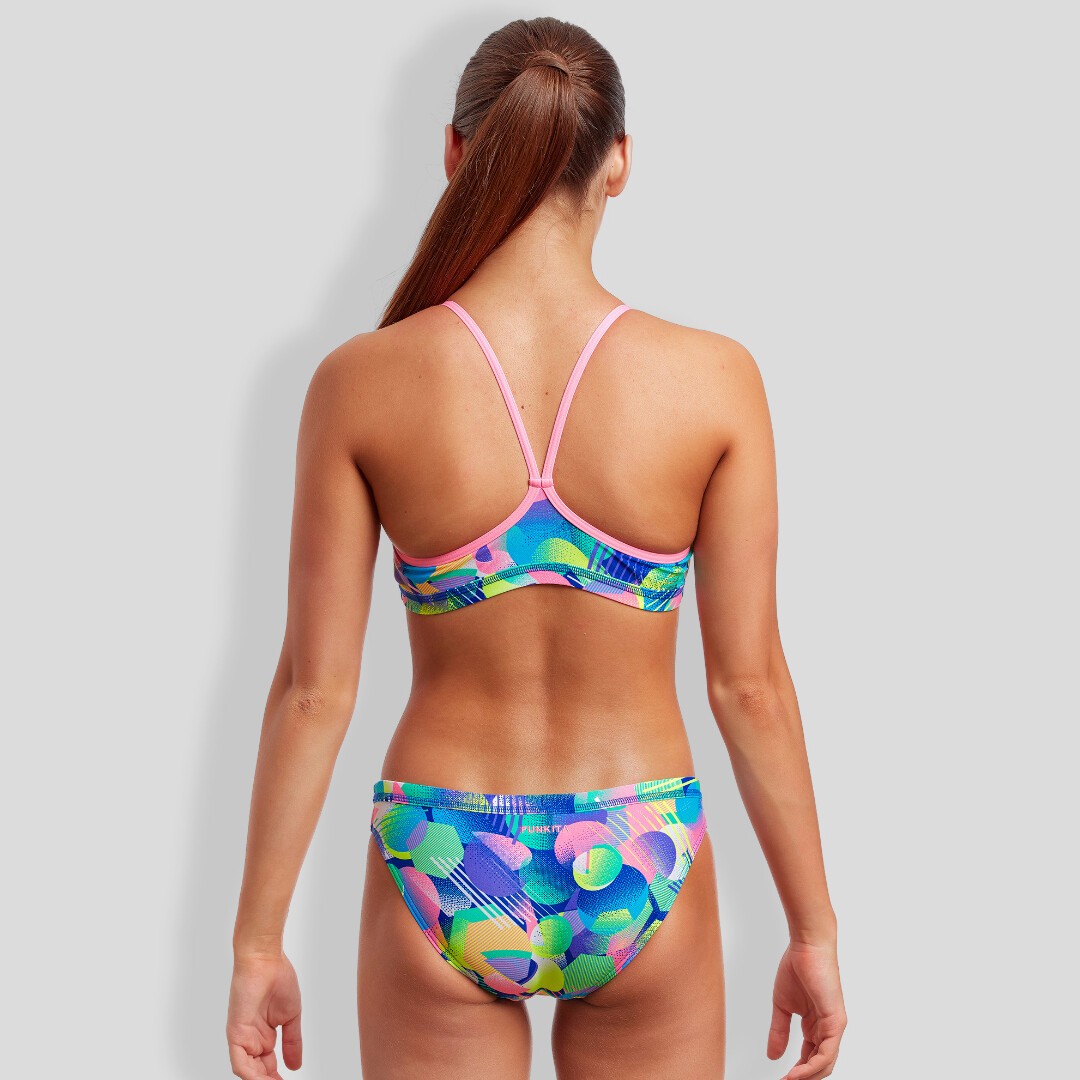 Funkita Racerback Two Piece Supernova Girls Swimwear
