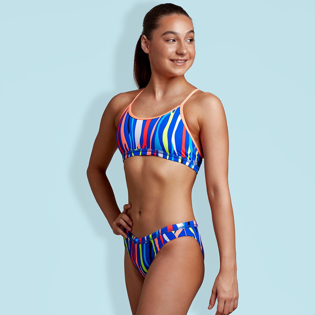 Raw Hide Girl's Racerback Two Piece