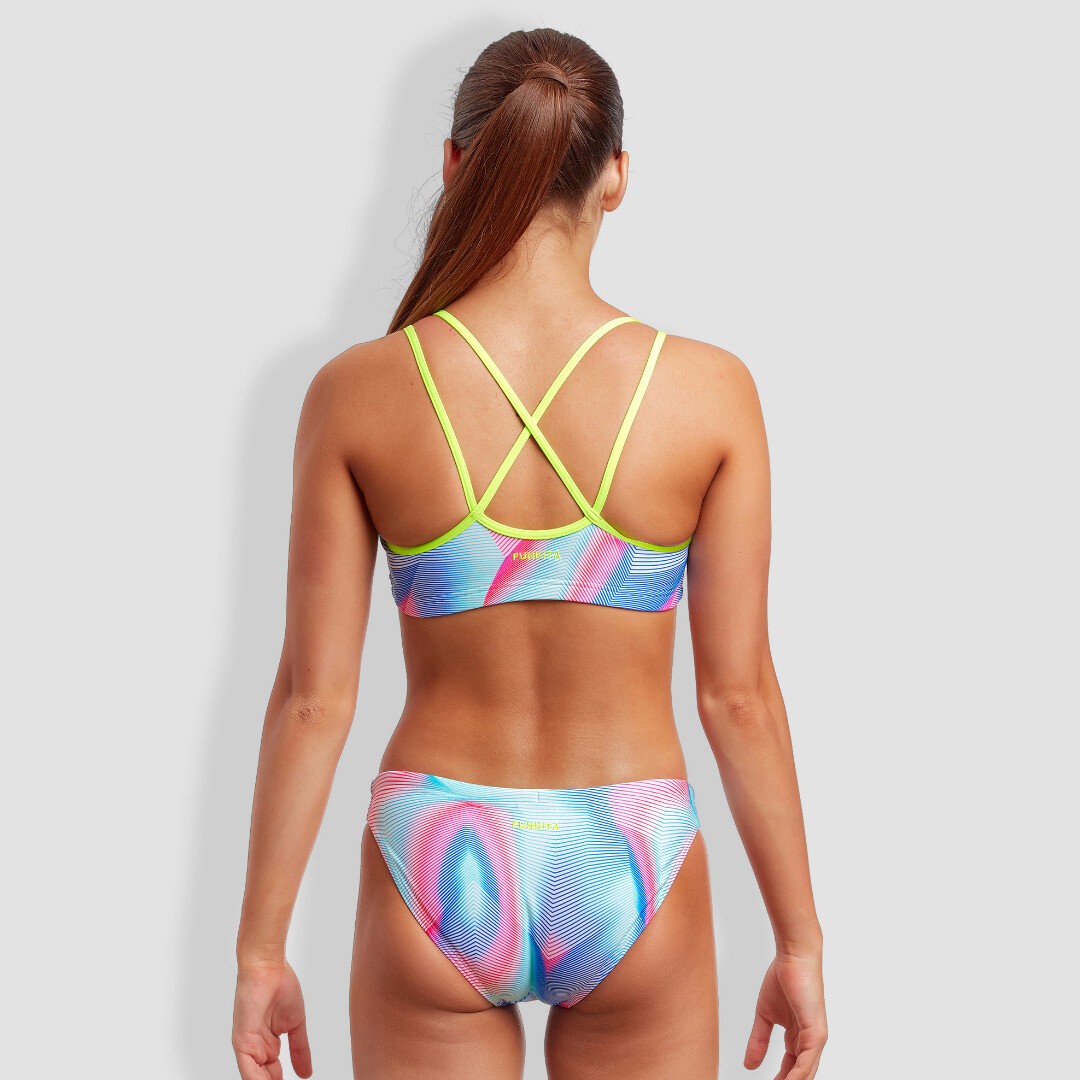 Lava Lamp Girl's Criss Cross Two Piece