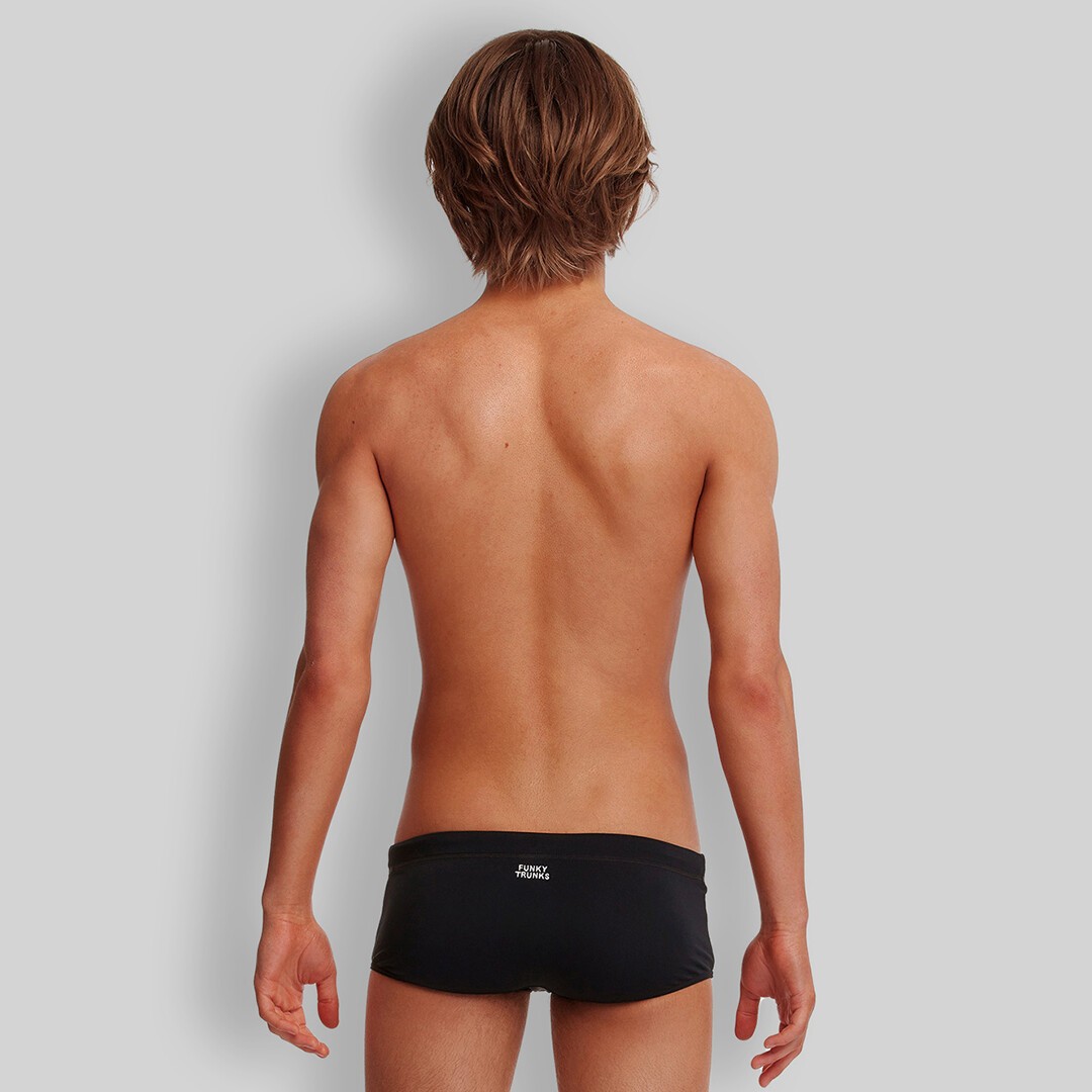 Boys black trunks shop
