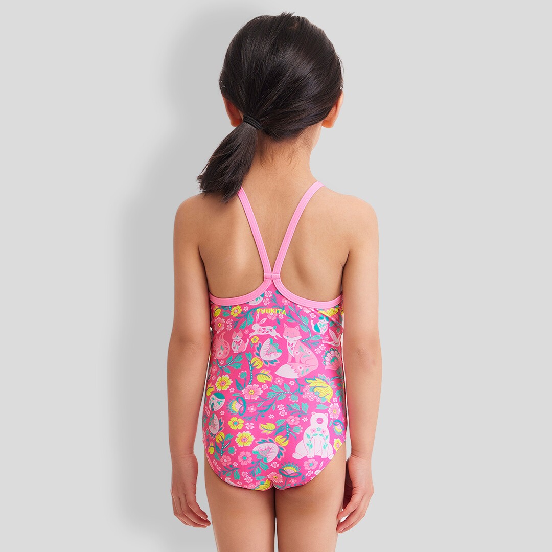 Baby girl swim bodysuit best sale
