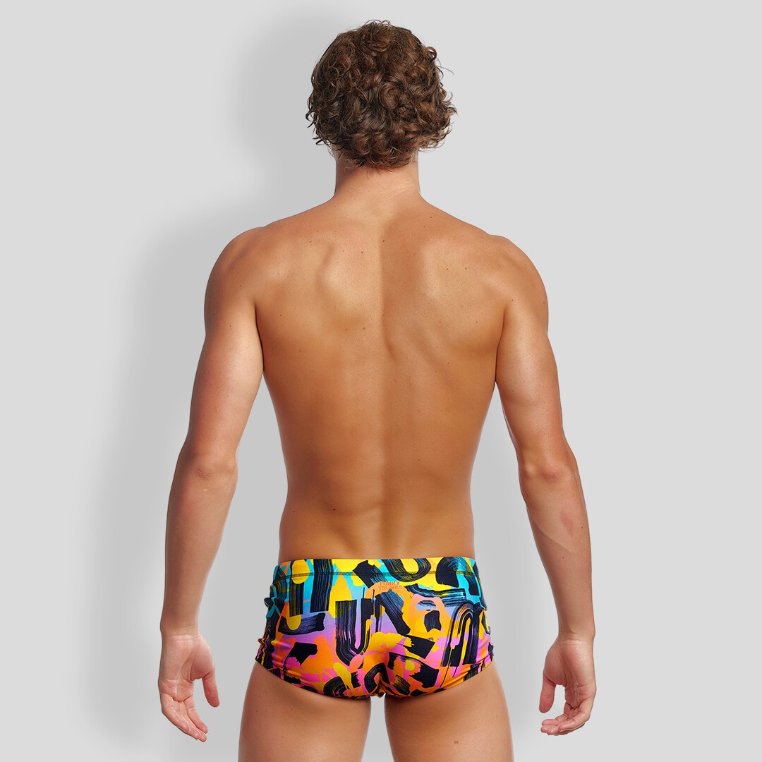 Colorful mens swim trunks store