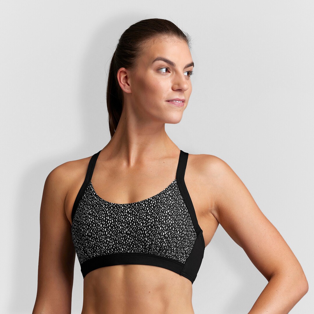 Spickled Ladies Hold Steady Crop Top